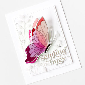 Pinkfresh Studio Hot Foil Plate Perfect Sentiments (113921)