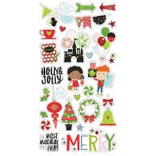 Simple Stories Chipboard Stickers - Say Cheese Christmas (11514)