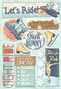 Karen Foster Design Cardstock Stickers Snow Bunny (11540)