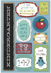 Karen Foster Designs Cardstock Stickers I'm In Kindergarten (11624)