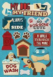 Karen Foster Design Cardstock Stickers My Dog, My Friend (11642)