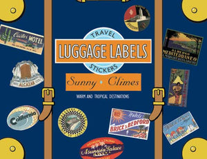 Laughing Elephant Sunny Climes Luggage Labels Travel Stickers