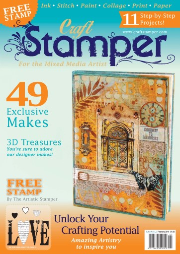 Craft Stamper February 2016 (CS0216)