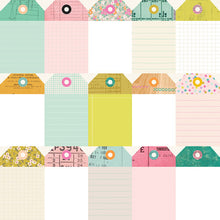 Load image into Gallery viewer, Simple Stories Let&#39;s Get Crafty Collection 12x12 Scrapbook Paper Tags (17209)
