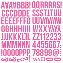 Load image into Gallery viewer, Simple Stories Color Vibe Foam Alpha Stickers Pink (13436)
