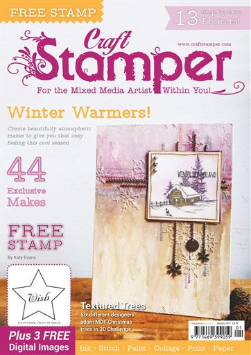 Craft Stamper January 2017 (CS0117)