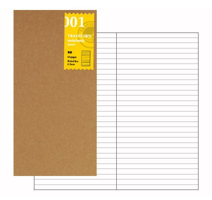 Traveler's Company Traveler's Notebook Lined Refill 001 (14245-006)