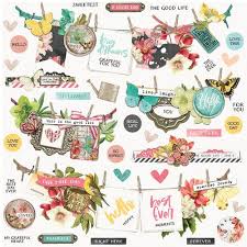 Simple Stories Vintage Cottage Fields 12x12 Banner Stickers (14702)