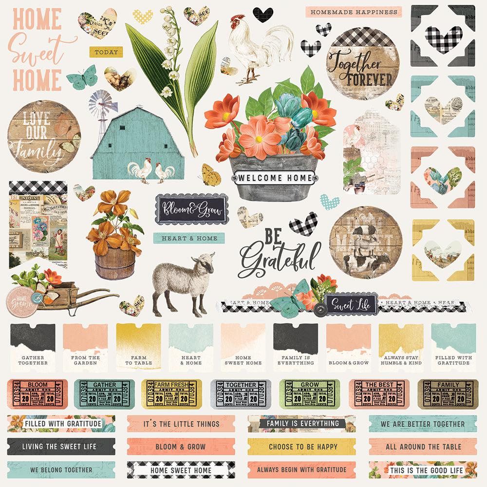 SIMPLE STORIES The Little Things Cardstock Stickers