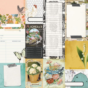Simple Stories Simple Vintage Farmhouse Garden 12x12 Paper Journal Elements (15011)