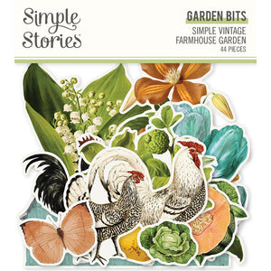 Simple Stories Simple Vintage Farmhouse Garden Collector's Essential Kit (15034)