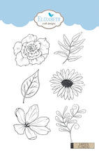 Load image into Gallery viewer, Elizabeth Craft Designs Art Journal Specials Garden Flowers (CS150)
