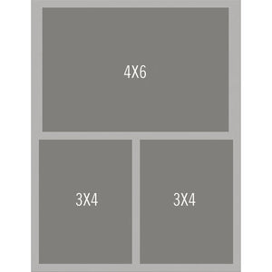 Simple Stories Simple Pages Photo Mat Template Design 2 (15828)