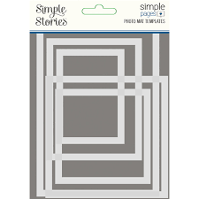 Simple Stories Simple Pages Photo Mat Templates (15832)