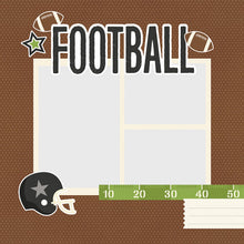 Load image into Gallery viewer, Simple Stories Simple Pages Page Pieces Football (15936)
