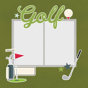 Simple Stories Simple Pages Page Pieces Golf (15937)