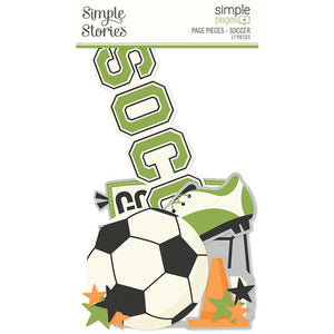 Simple Stories Simple Pages Page Pieces Soccer (15940)