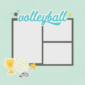 Simple Stories Simple Pages Page Pieces Volleyball (15946)