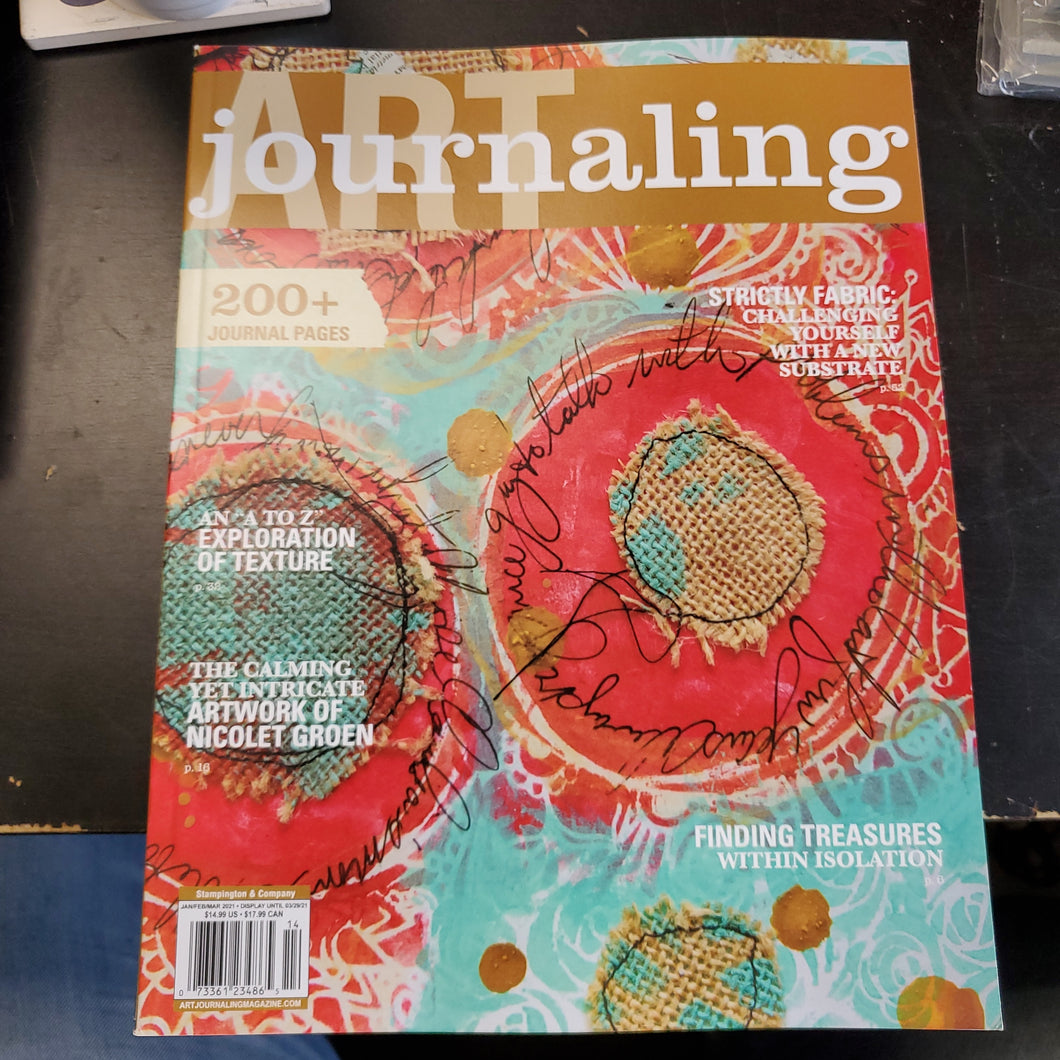 Art Journaling Magazine January/February/March 2021 (AJ0121)