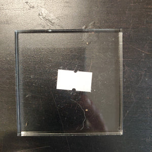 Clear Acrylic Stamp Block 2 1/2" Square