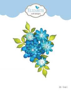 Elizabeth Craft Designs Die Set Paper Flowers Collection Florals 5 (1841)