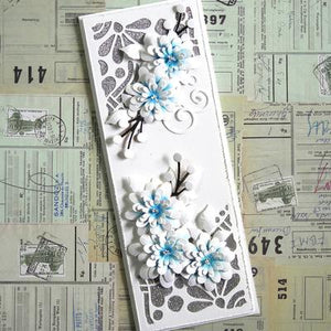 Elizabeth Craft Designs Die Set Paper Flowers Collection Florals 5 (1841)