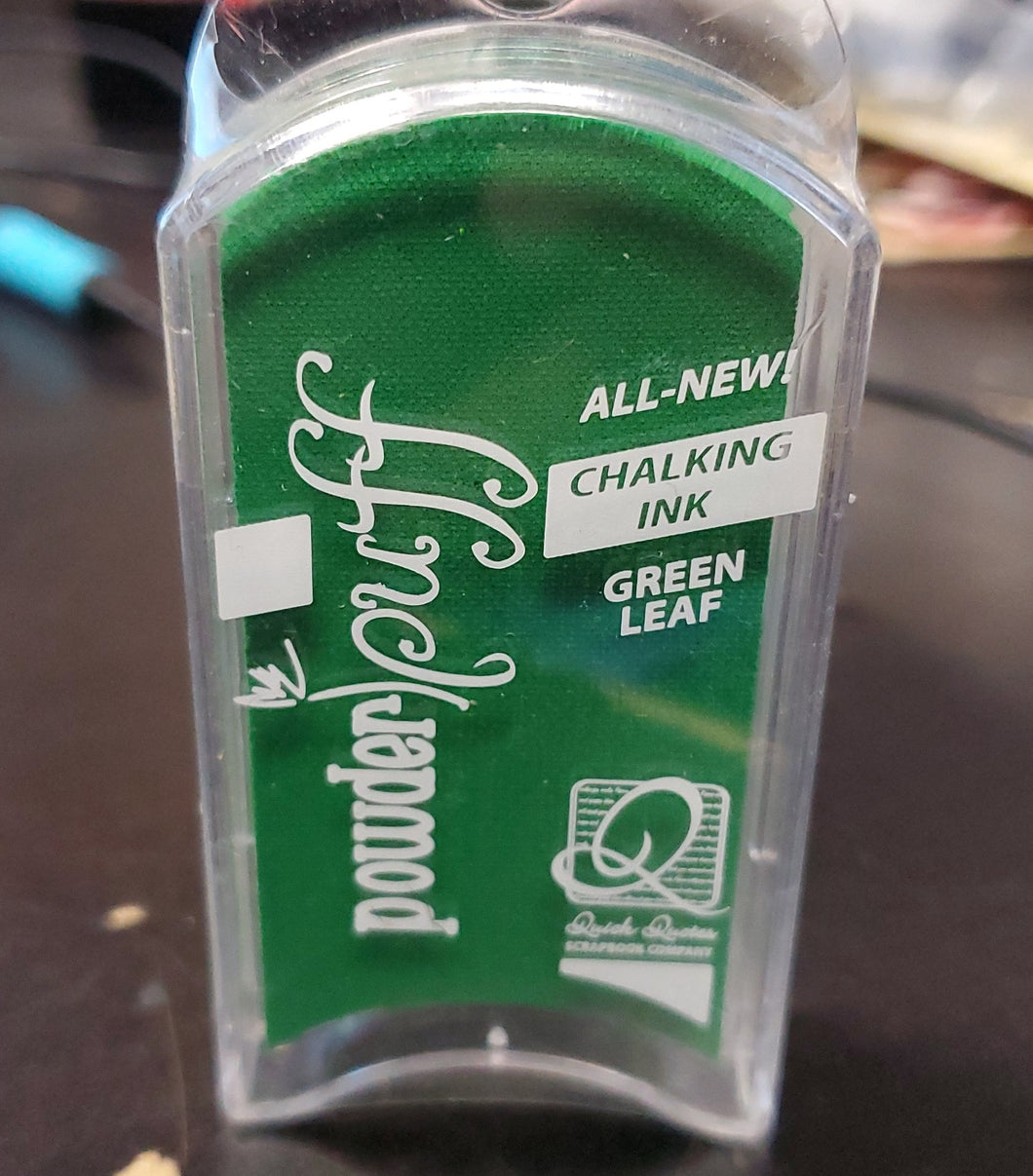 Powder Puff Chalking Ink Green Leaf