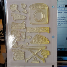 Load image into Gallery viewer, Our Craft Lounge Crafty Clear Stamps The Spin Cycle (CCM078)
