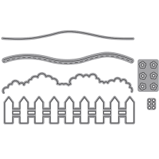 Elizabeth Craft Designs Adventure Edges 2 Die Set (1625)