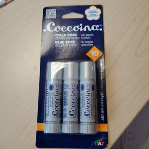 Coccoina Glue Stick 10gms 3 Pack