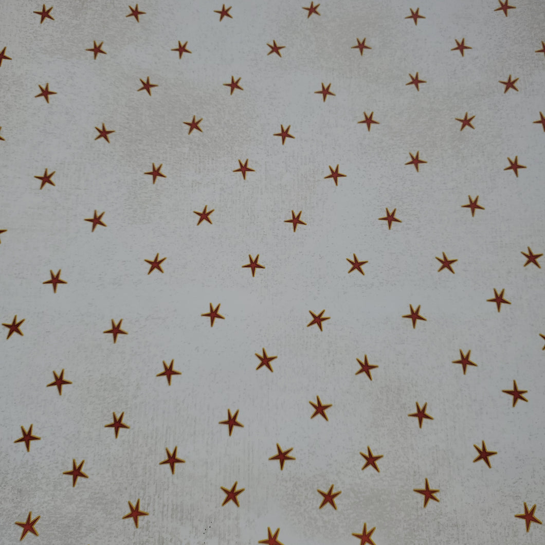 Adorn It Carolee's Creations 12x12 Scrapbook Paper Happy Holiday Collection Star Bright