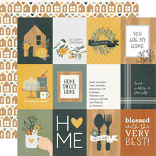 Load image into Gallery viewer, Simple Stories Hearth &amp; Home Collection 12x12 Designer Cardstock 3x4 Elements (16511)
