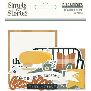 Simple Stories Hearth & Home Collection Bits & Pieces (16516)