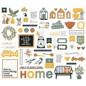 Simple Stories Hearth & Home Collection Bits & Pieces (16516)