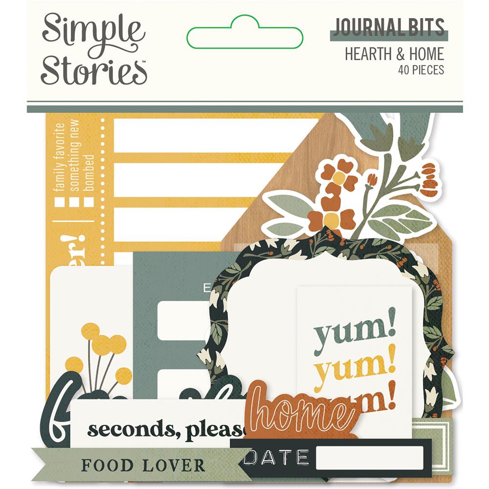 Simple Stories Hearth & Home Collection Journal Bits (16517)