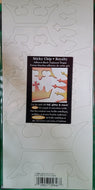 Creative Imaginations Chipboard Shapes Sticky Chip Royalty (25646)