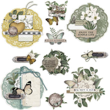 Load image into Gallery viewer, Simple Stories Simple Vintage Weathered Garden Chipboard Clusters (16725)
