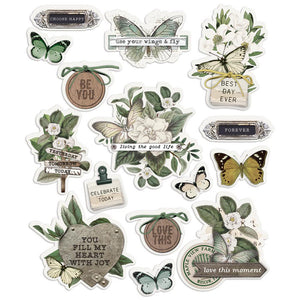 Simple Stories Simple Vintage Weathered Garden Layered Stickers (16727)