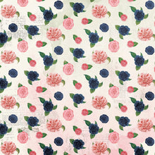 Load image into Gallery viewer, Simple Stories Simple Vintage Indigo Garden Collection 12x12 Scrapbook Paper 4x4 Elements (17113)
