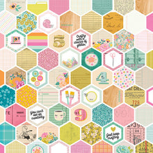 Load image into Gallery viewer, Simple Stories Let&#39;s Get Crafty Collection 12x12 Scrapbook Paper Crafty Girl (17205)
