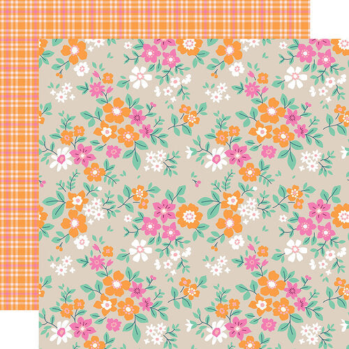 Simple Stories Let's Get Crafty Collection 12x12 Scrapbook Paper Let's Make Something (17206)