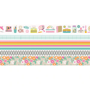 Simple Stories Let's Get Crafty Collection Washi Tape (17225)