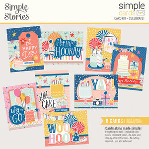 Simple Stories  Simple Cards Card Kit Celebrate (17429)