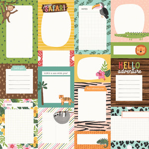 Simple Stories Into the Wild Collection 12x12 Scrapbook Journal Elements (17610)