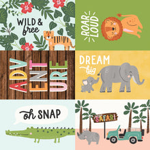 Load image into Gallery viewer, Simple Stories Into the Wild Collection 12x12 Scrapbook4x6 Elements (17613)

