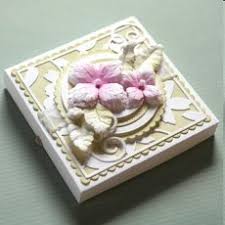 Elizabeth Craft Designs Die Set Paper Flowers Collection Pizza Box (1781)