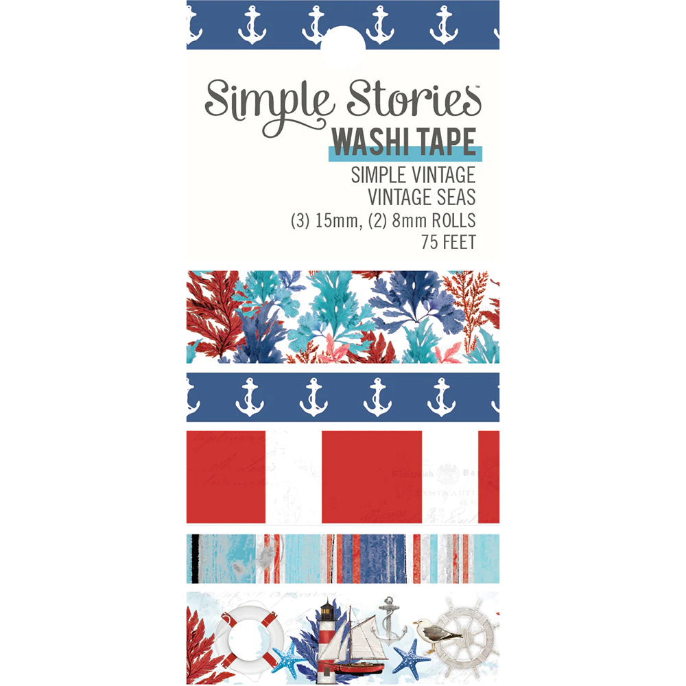 Simple Stories Simple Vintage Vintage Seas Washi Tape (17831)