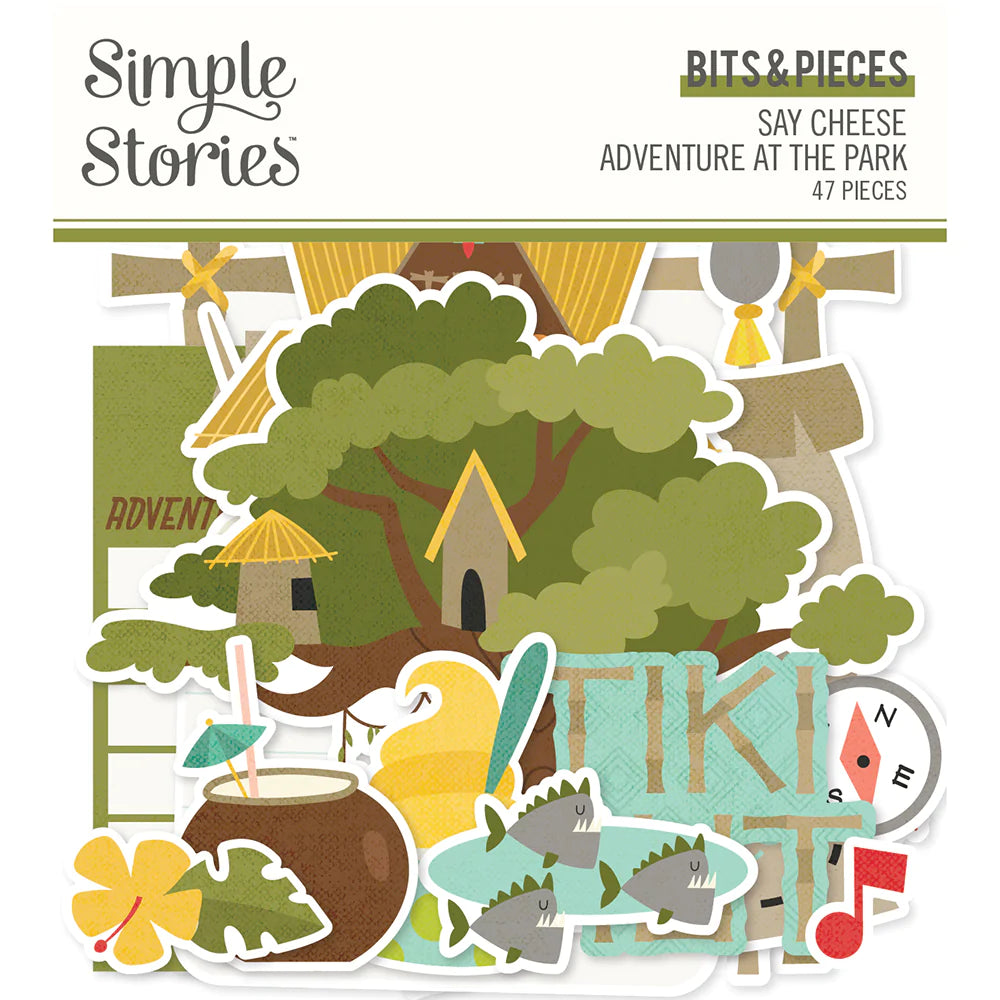 Simple Stories Say Cheese Adventure at the Park Collection Bits & Pieces (17956)