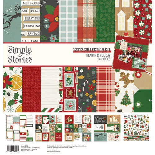 Simple Stories Hearth & Holiday Collection 12x12 Collection Kit (18200)