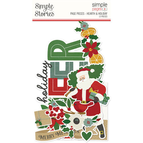 Simple Stories Hearth & Holiday Collection Page Pieces (18230)